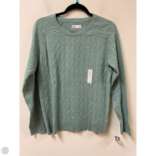 Sweater By Croft And Barrow In Green, Size: S