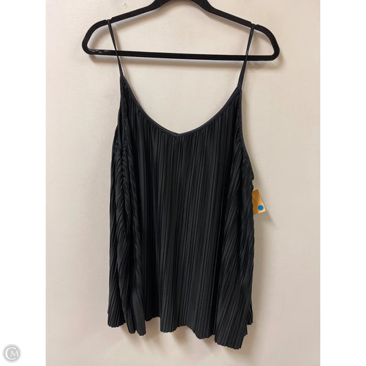 Top Sleeveless By Maurices In Black, Size: 3x