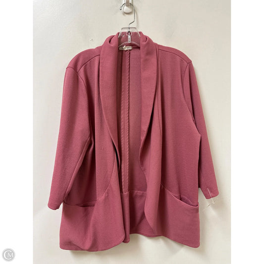 Blazer By Maurices In Pink, Size: 1x