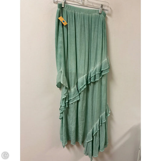Skirt Maxi By Free People In Green, Size: 2