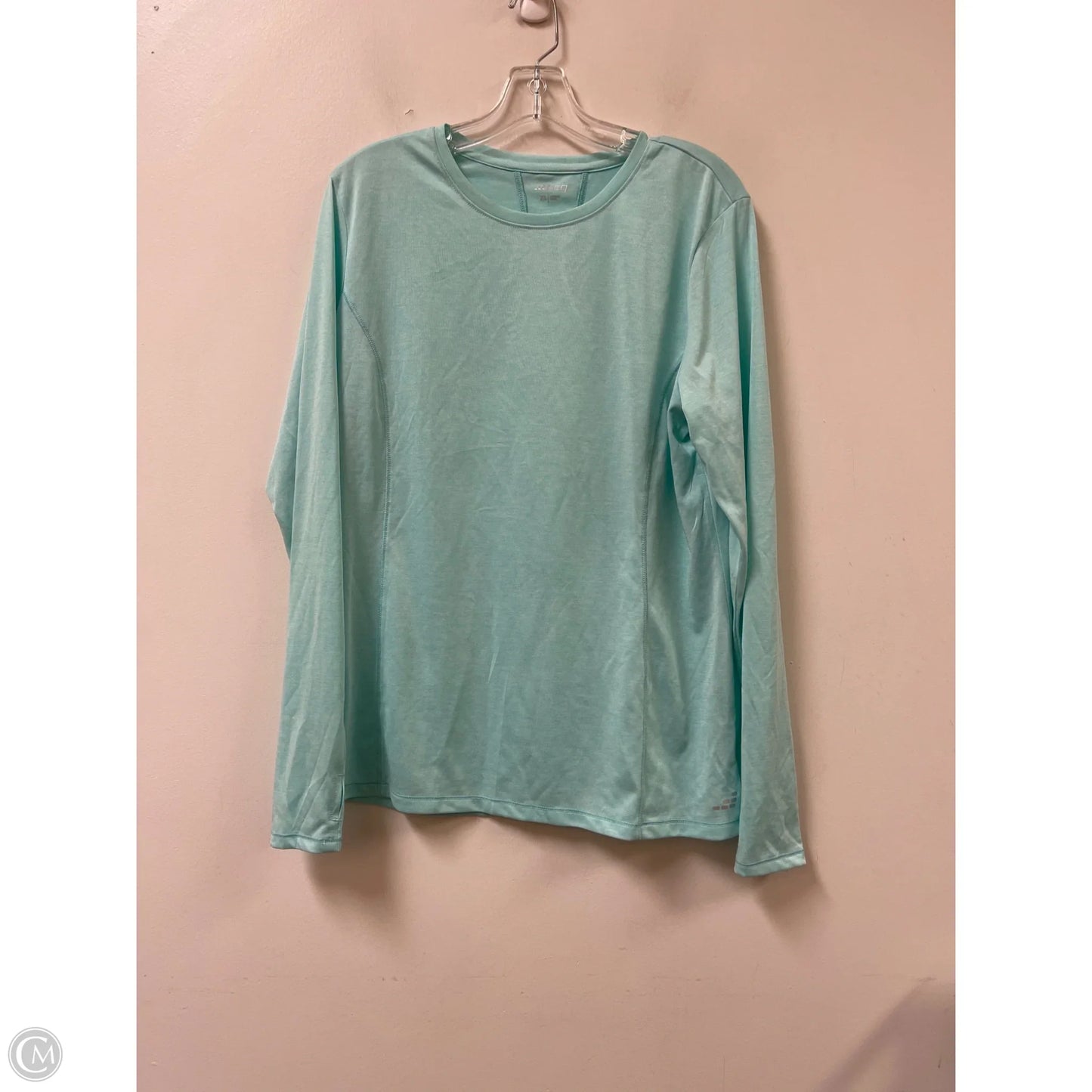 Athletic Top Long Sleeve Crewneck By Bcg In Blue, Size: Xl