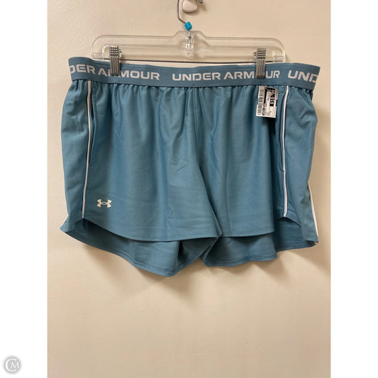 Athletic Shorts By Under Armour In Blue, Size: Xl