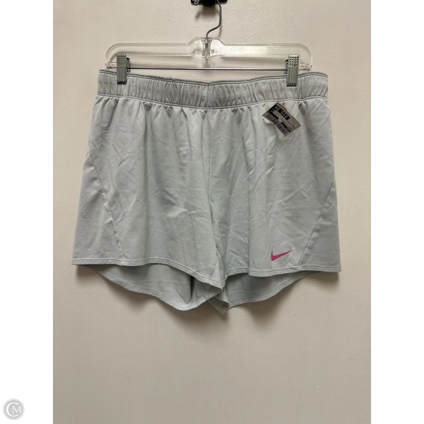 Athletic Shorts By Nike In Grey, Size: L