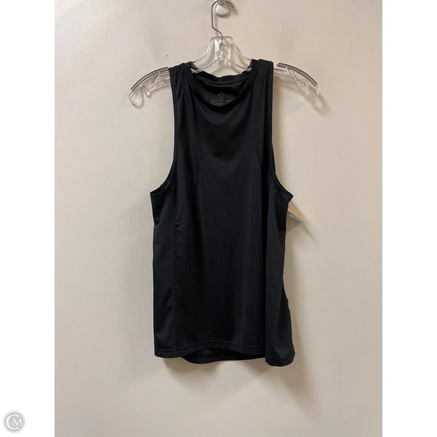 Athletic Tank Top By Adidas In Black, Size: S
