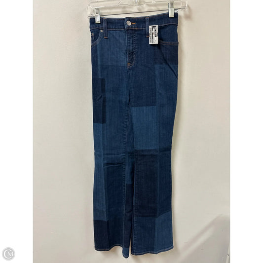 Jeans Flared By Chicos In Blue Denim, Size: 6