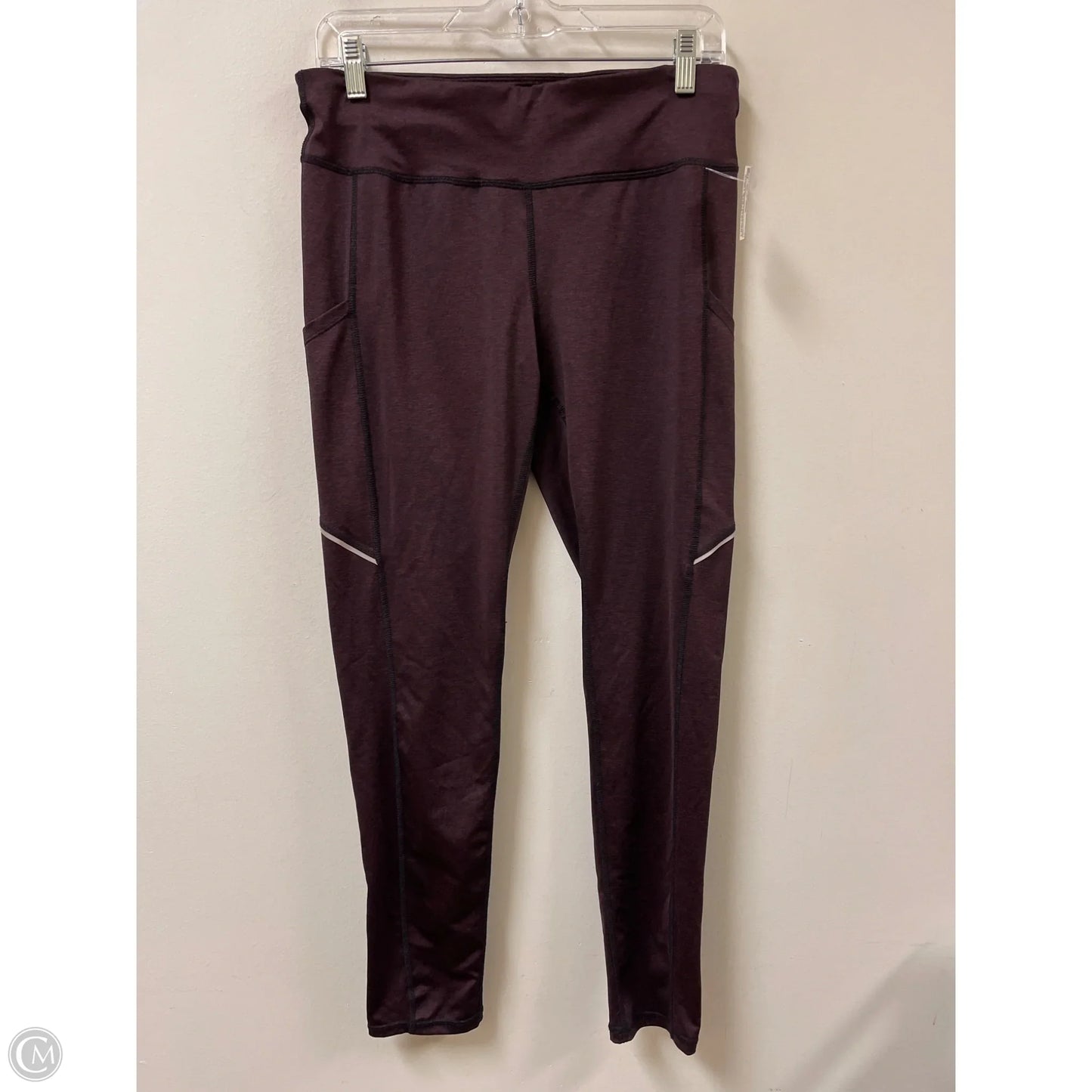 Athletic Leggings By Xersion In Red, Size: L