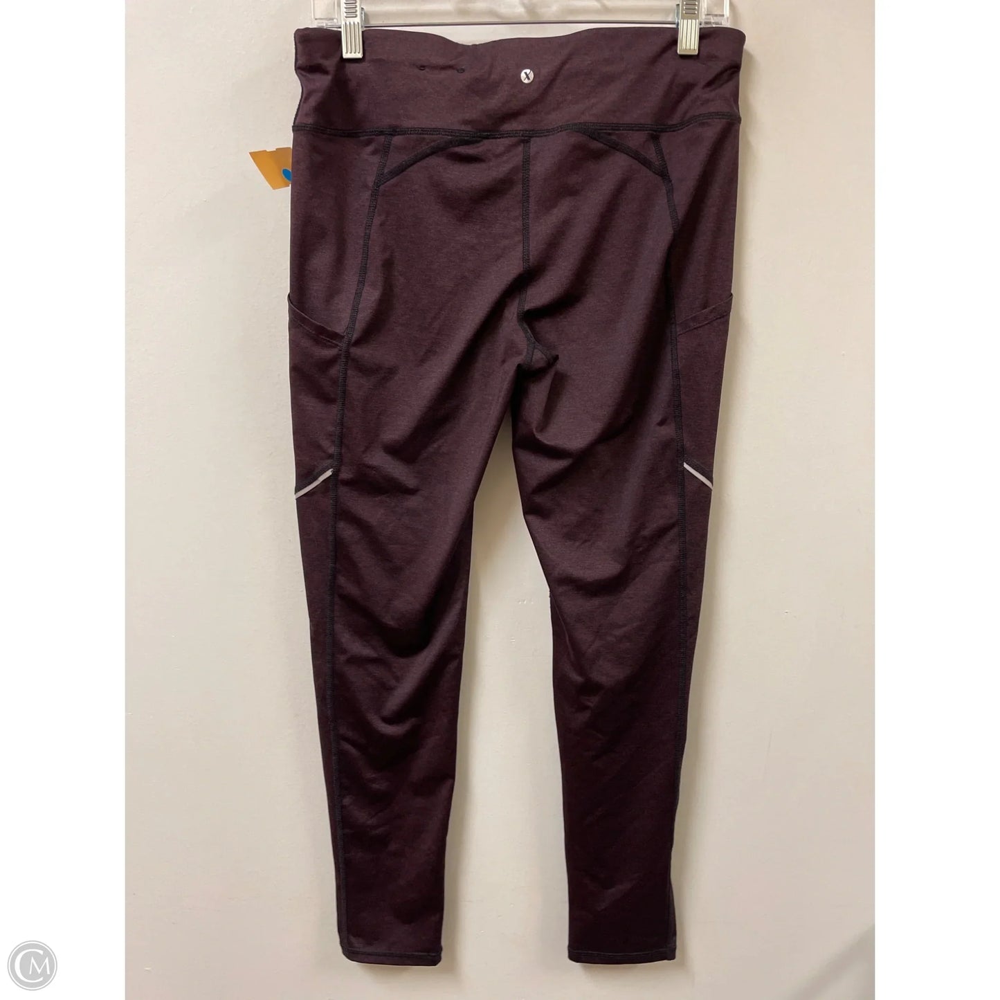 Athletic Leggings By Xersion In Red, Size: L