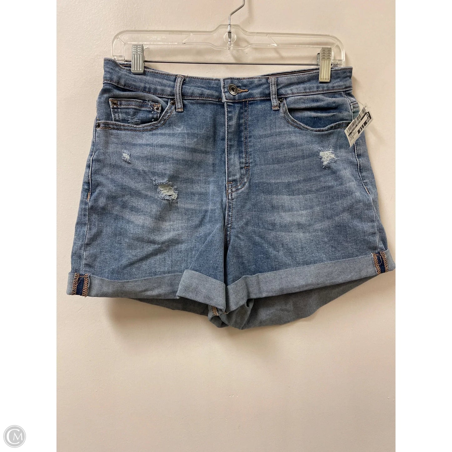 Shorts By Clothes Mentor In Blue Denim, Size: 8