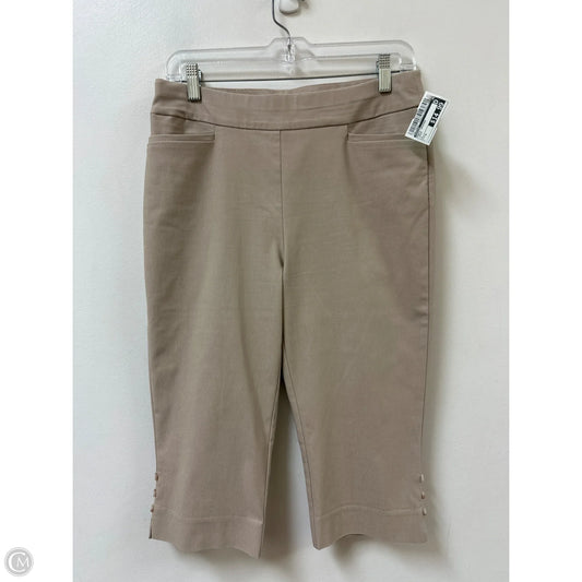 Pants Cropped By Chicos In Cream, Size: 4