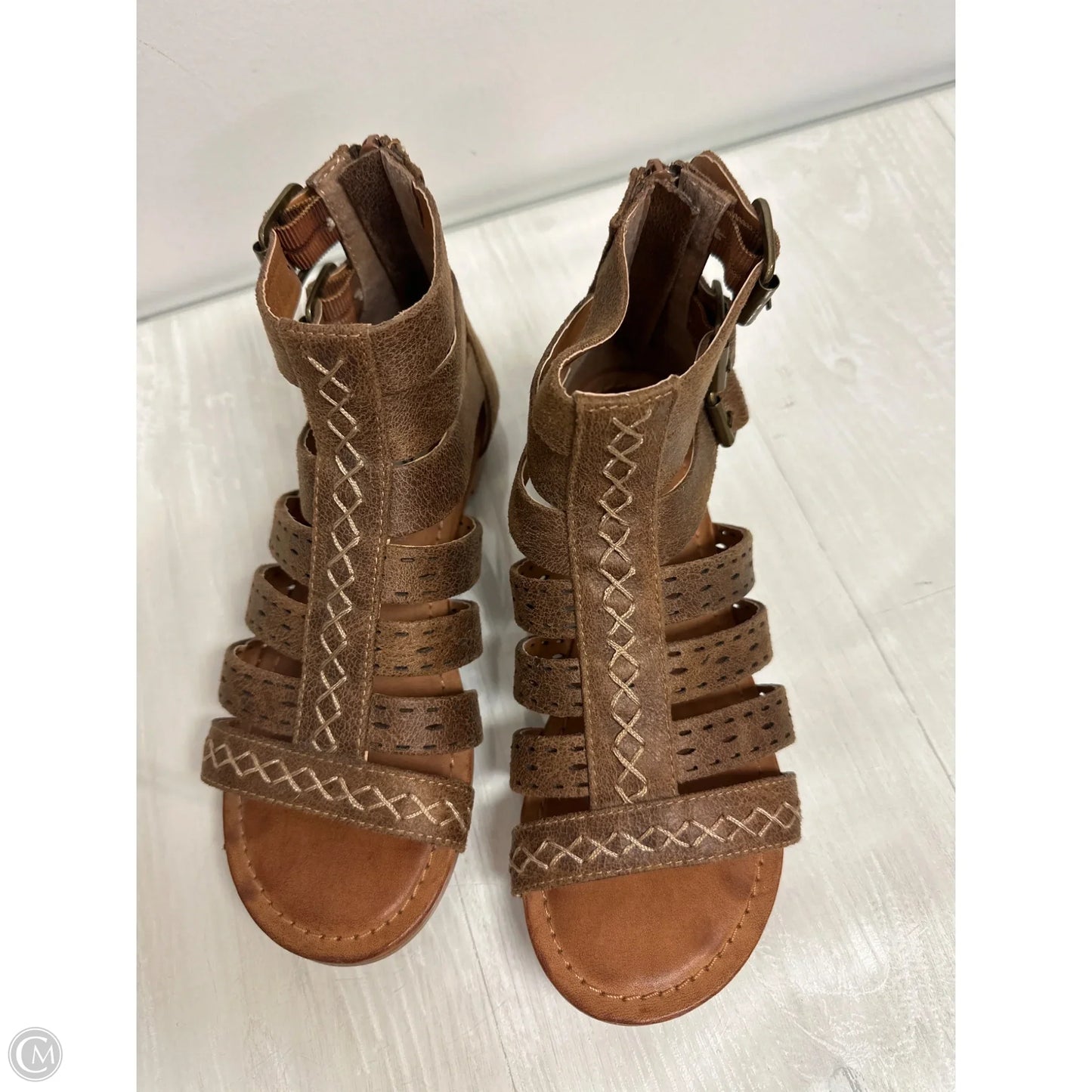 Sandals Flats By Not Rated In Brown, Size: 6
