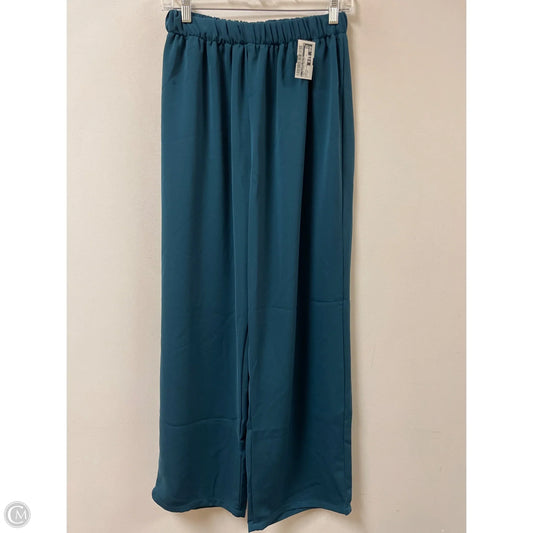 Pants Wide Leg By Clothes Mentor In Teal, Size: 12