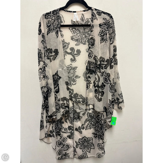 Kimono By Live 4 Truth In Black & Cream, Size: M