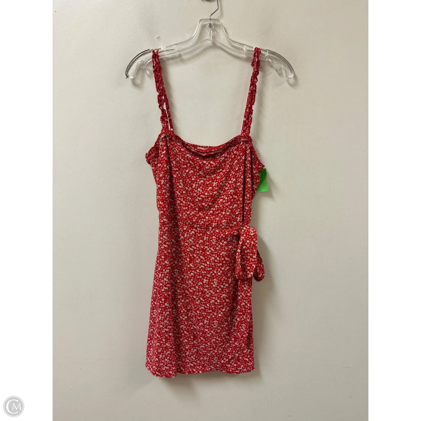 Dress Casual Short By Altard State In Red & White, Size: L