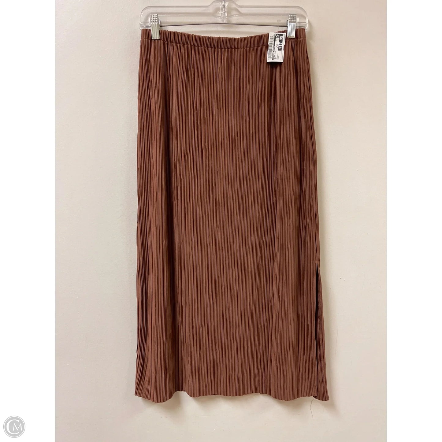 Skirt Maxi By Adrianna Papell In Brown, Size: 4