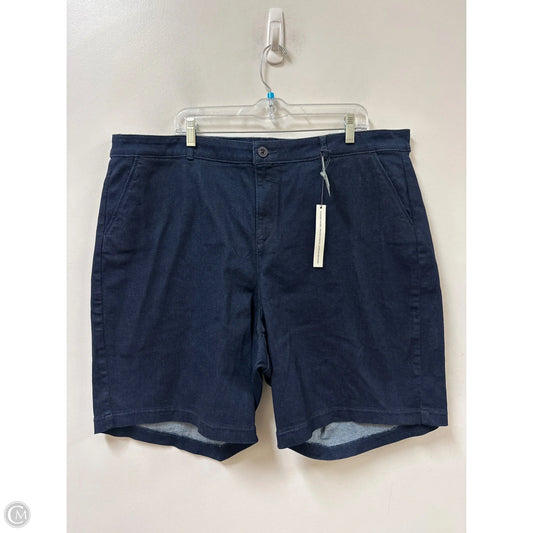 Shorts By Not Your Daughters Jeans In Blue Denim, Size: 20