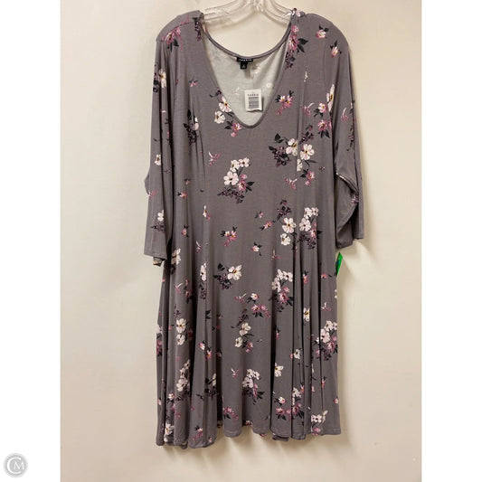 Dress Casual Short By Torrid In Purple, Size: 2x