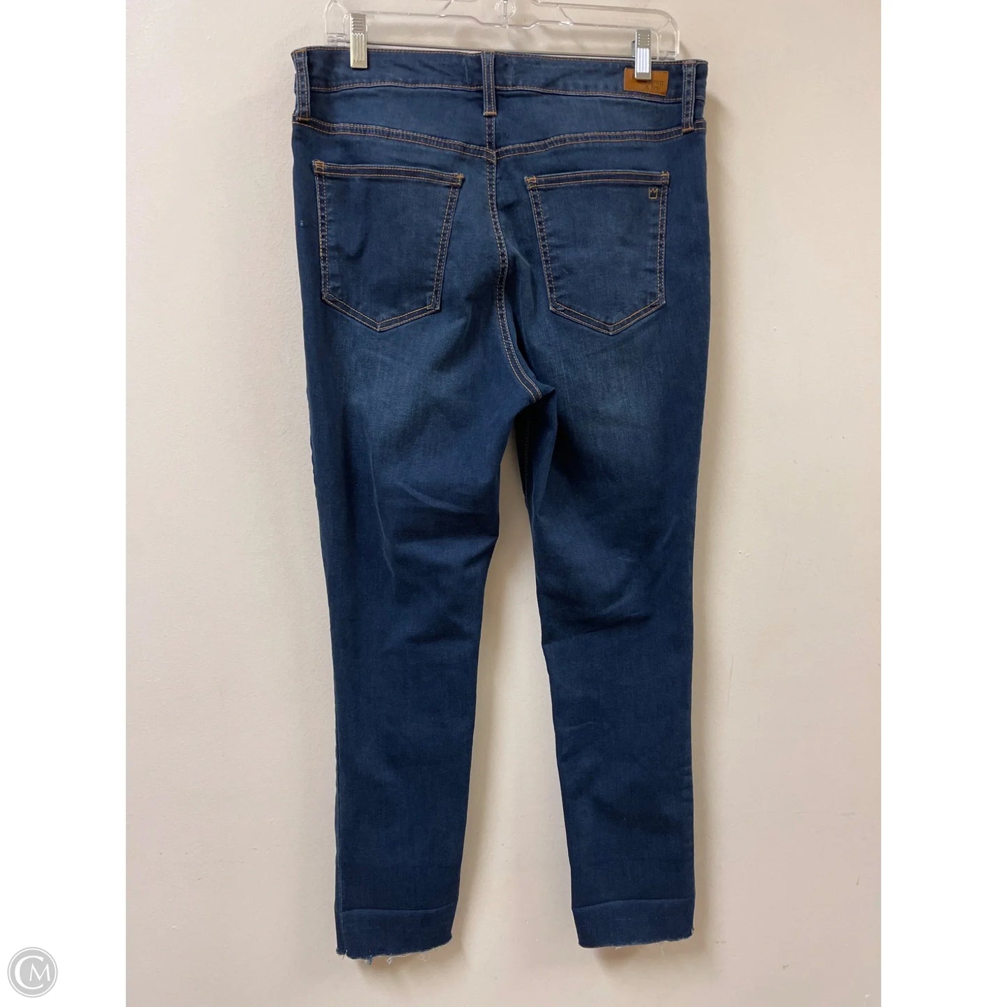 Jeans Skinny By Crown And Ivy In Blue Denim, Size: 12