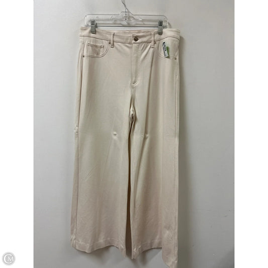 Pants Wide Leg By Chicos In Cream, Size: 14