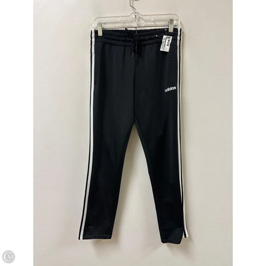 Athletic Pants By Adidas In Black & White, Size: S
