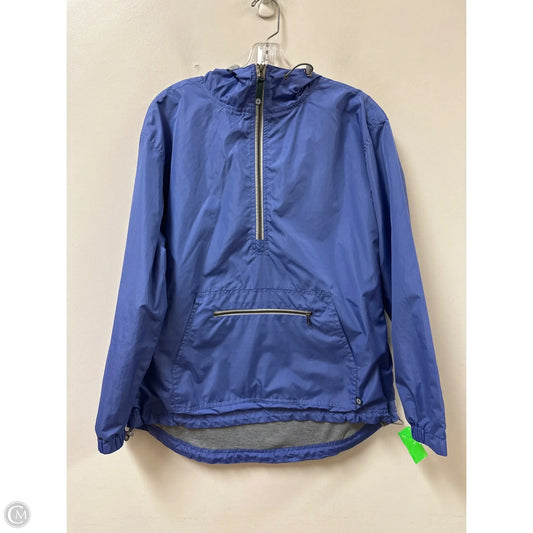 Jacket Windbreaker By Lauren James In Purple, Size: M