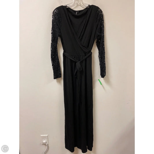 Dress Casual Maxi By Clothes Mentor In Black, Size: M
