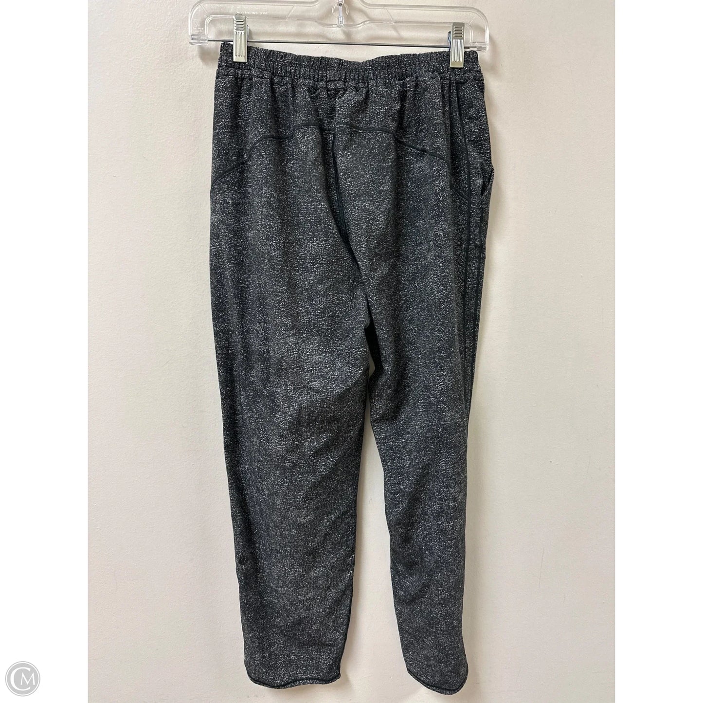 Athletic Pants By Lululemon In Black & White, Size: 4