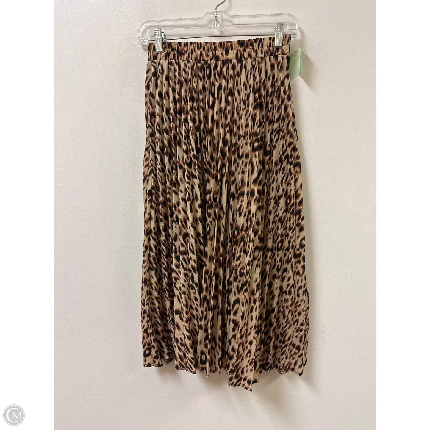 Skirt Midi By Clothes Mentor In Animal Print, Size: 2