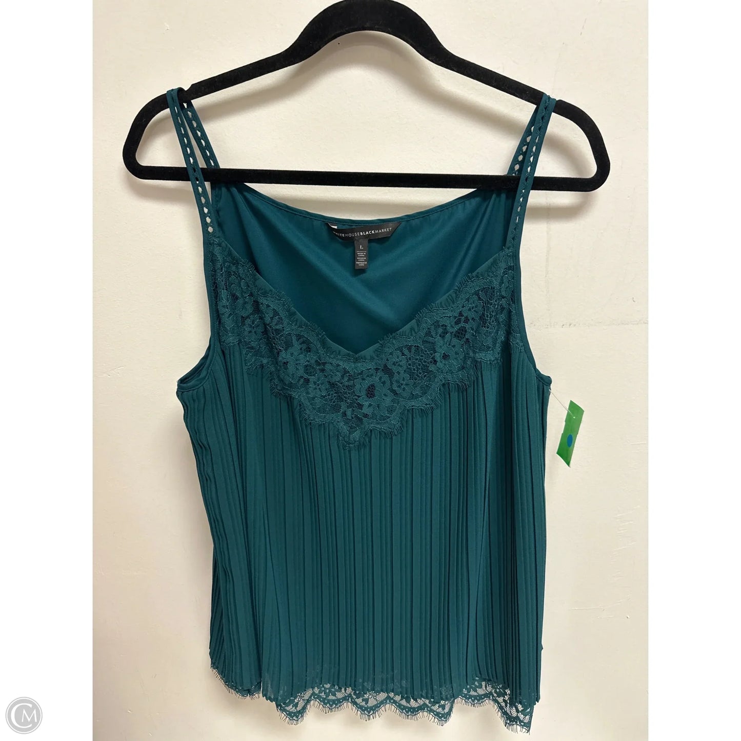 Top Sleeveless By White House Black Market In Green, Size: L