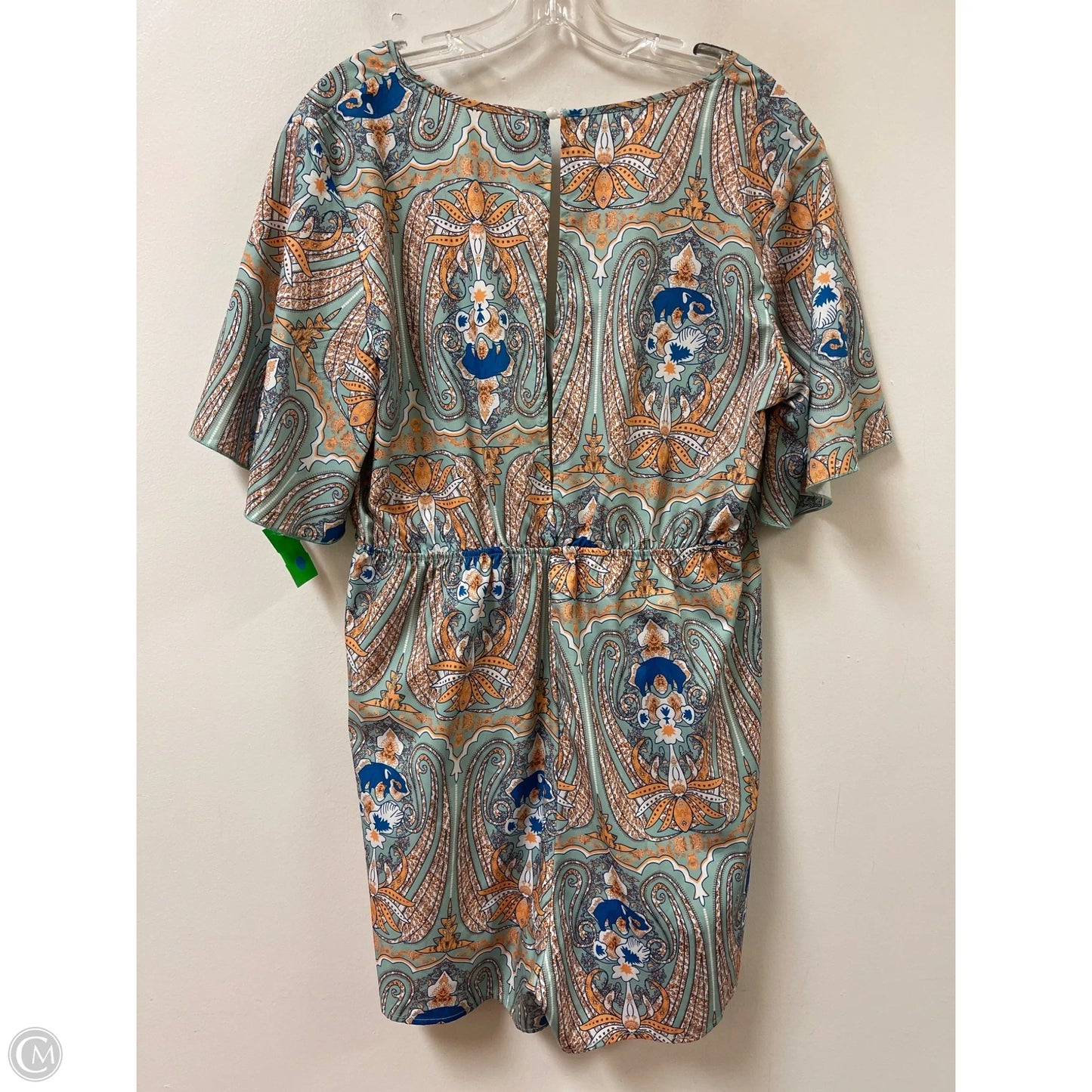 Romper By Shein In Green & Yellow, Size: Xl