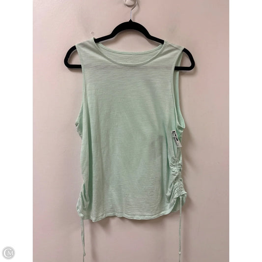 Top Sleeveless By Nine West In Green, Size: 1x