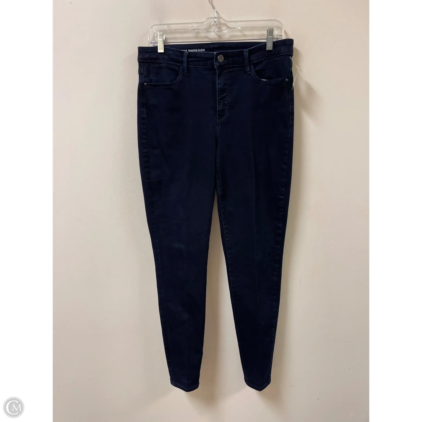 Jeans Skinny By Talbots In Blue Denim, Size: 10