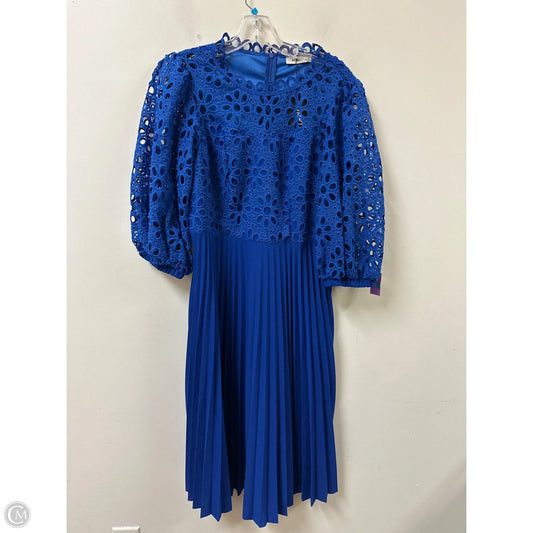 Dress Casual Midi By Clothes Mentor In Blue, Size: Xl
