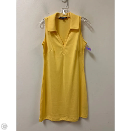 Dress Casual Short By Boston Proper In Yellow, Size: S