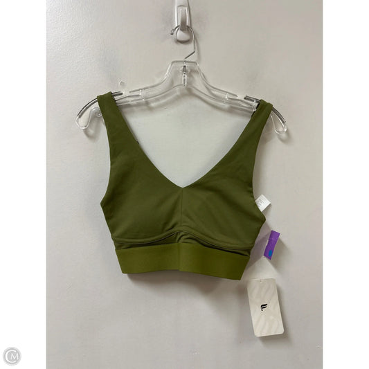 Athletic Bra By Fabletics In Green, Size: S