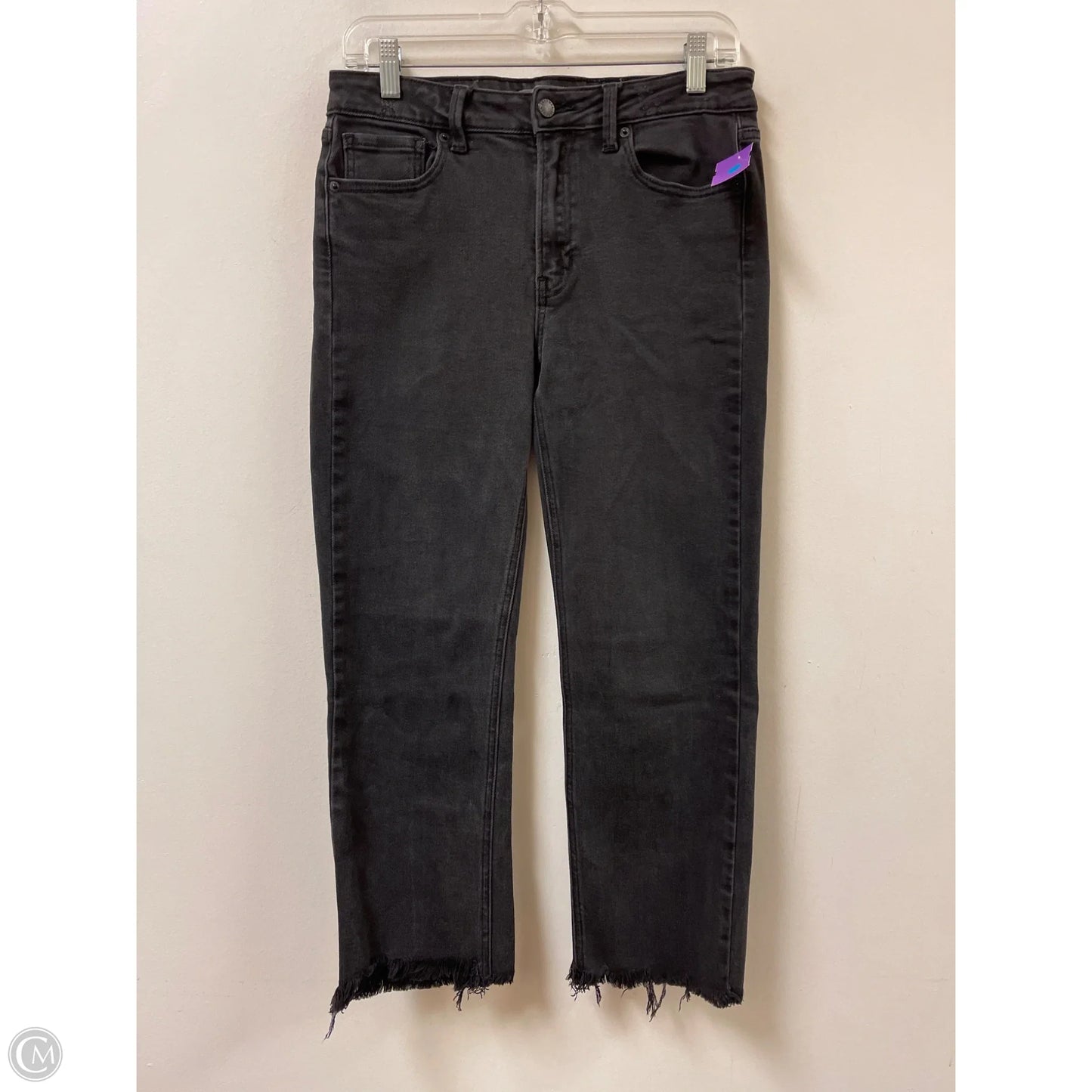 Jeans Skinny By Just Usa In Grey Denim, Size: 10