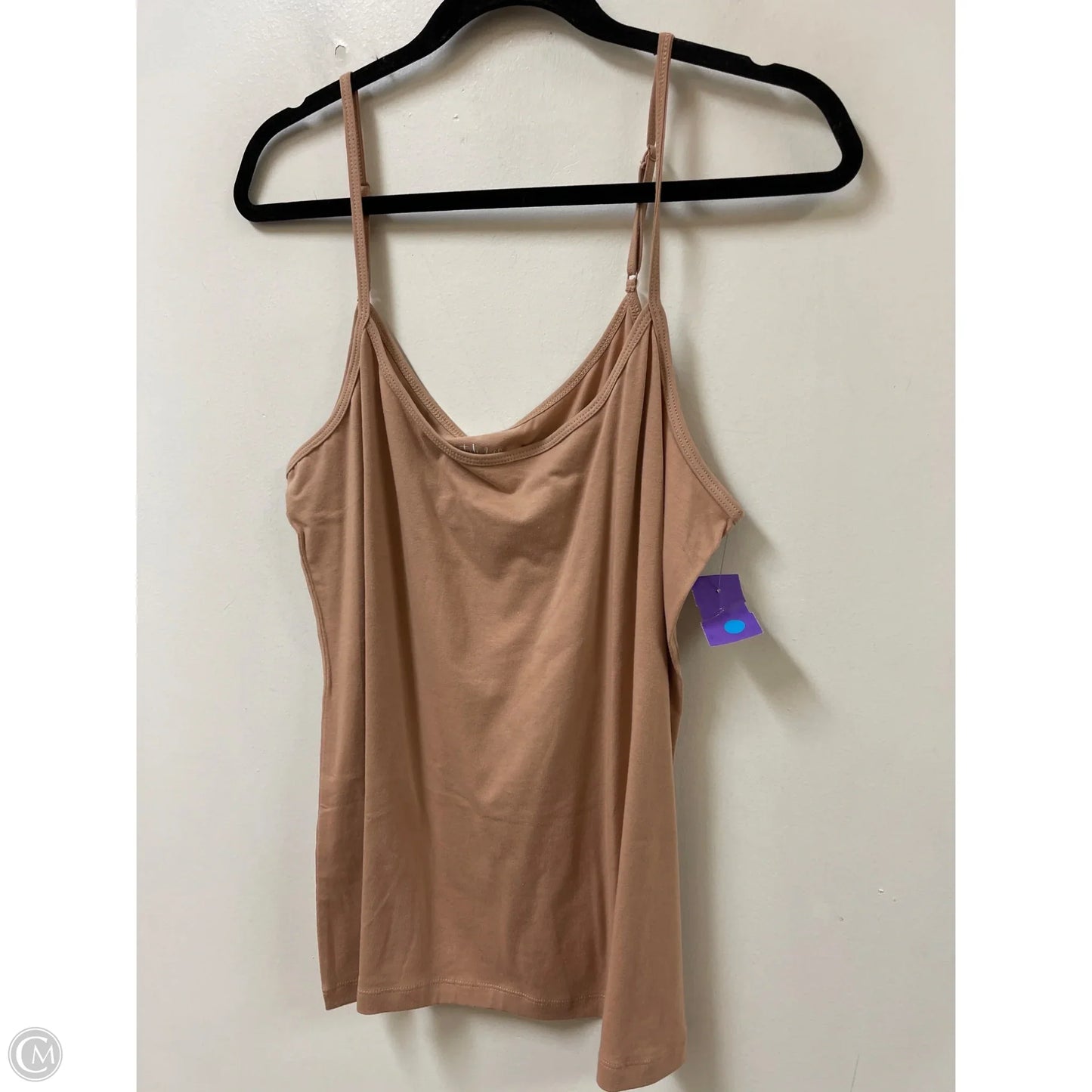 Tank Top By Style And Company In Brown, Size: 2x
