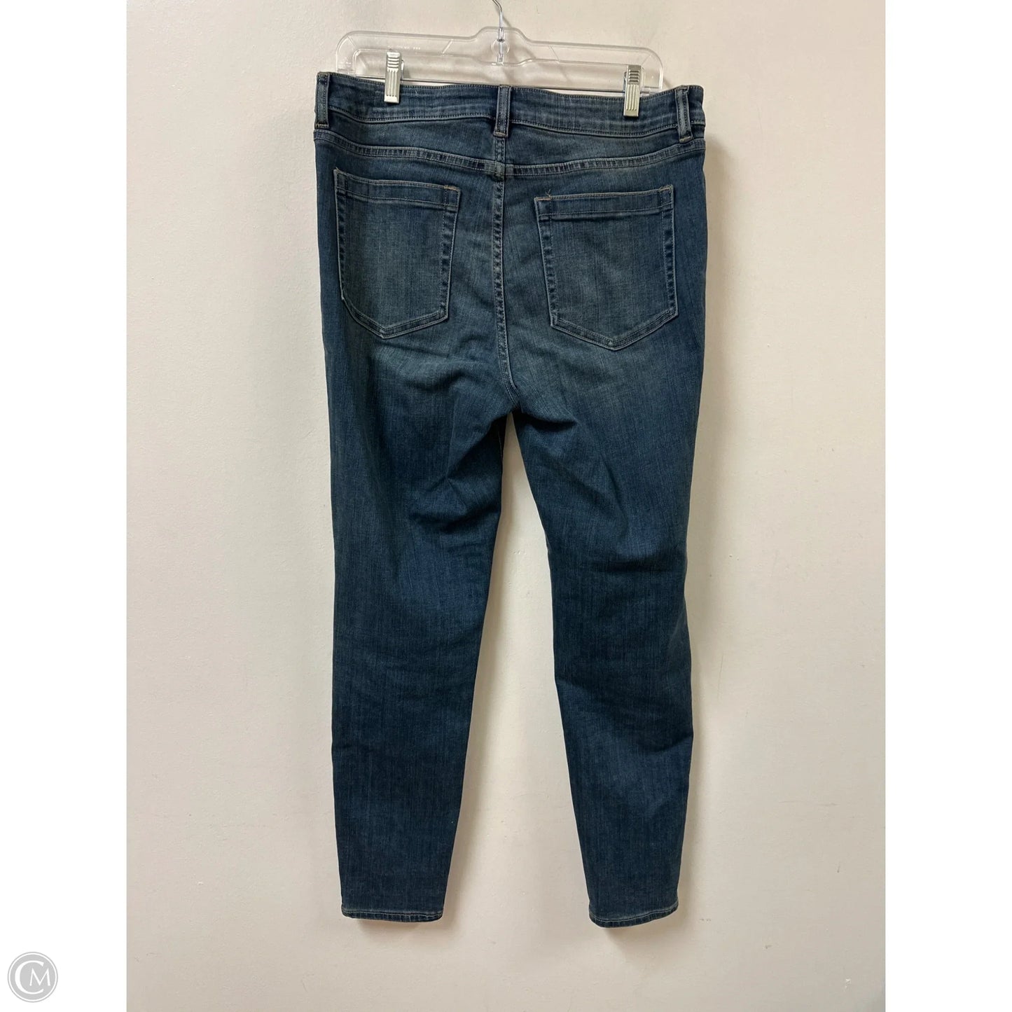 Jeans Skinny By Vince Camuto In Blue Denim, Size: 12