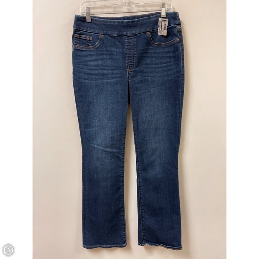 Jeans Boot Cut By Chicos In Blue Denim, Size: 6