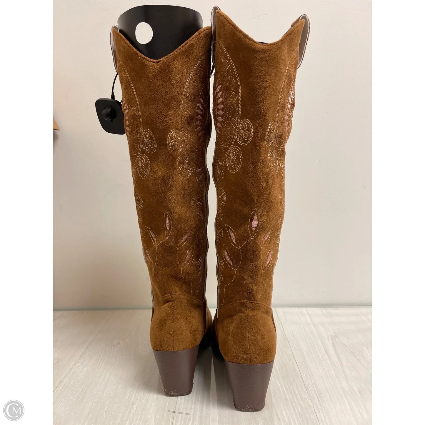 Boots Western By Clothes Mentor In Brown, Size: 11.5