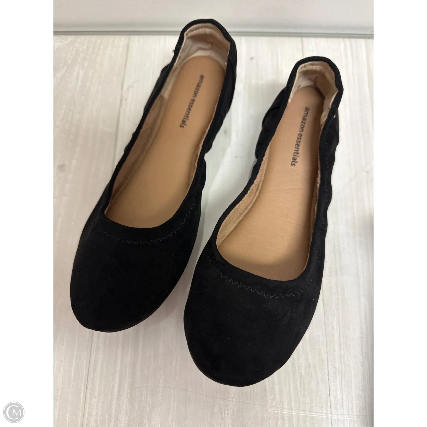 Shoes Flats By Amazon Essentials In Black, Size: 7.5