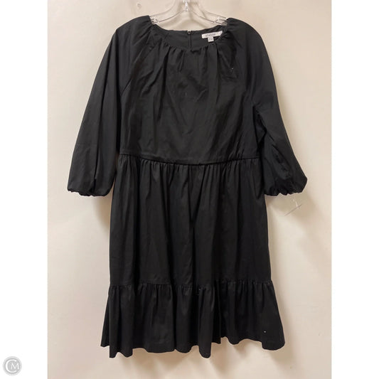 Dress Casual Midi By Chicos In Black, Size: M