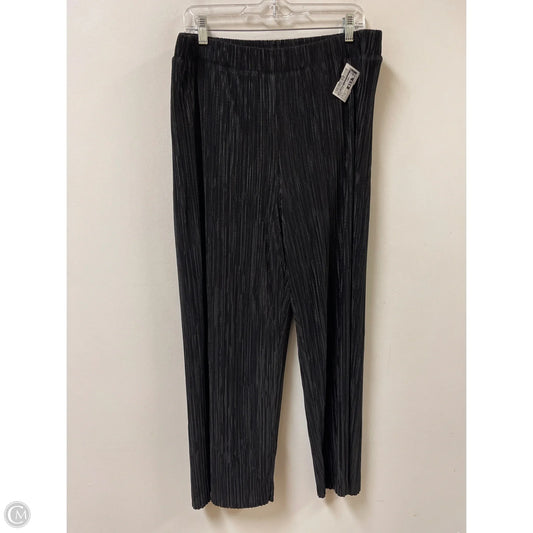 Pants Wide Leg By Anne Klein In Black, Size: 12