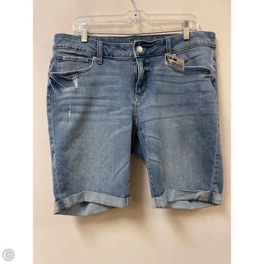 Shorts By Time And Tru In Blue Denim, Size: 18