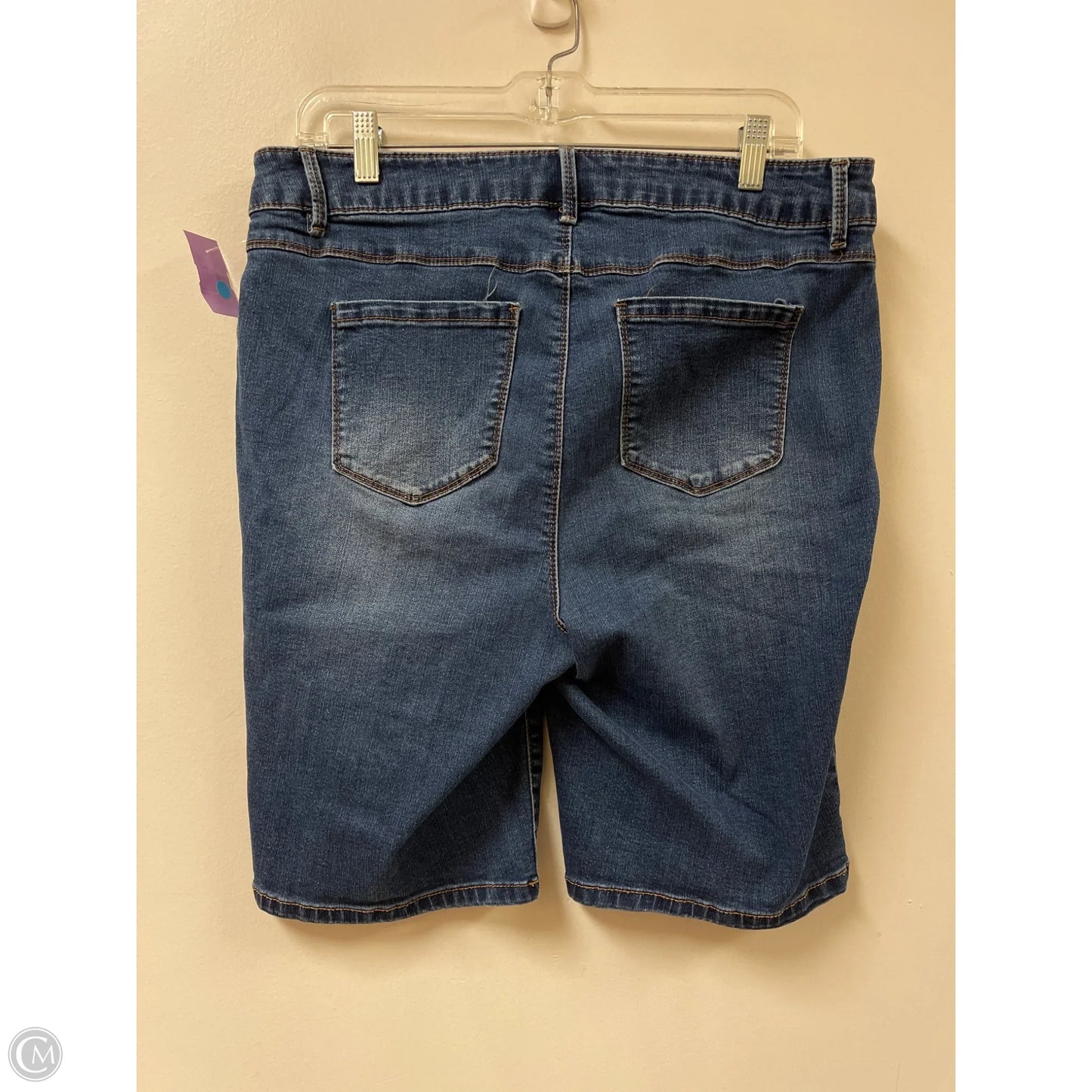 Shorts By D Jeans In Blue Denim, Size: 16