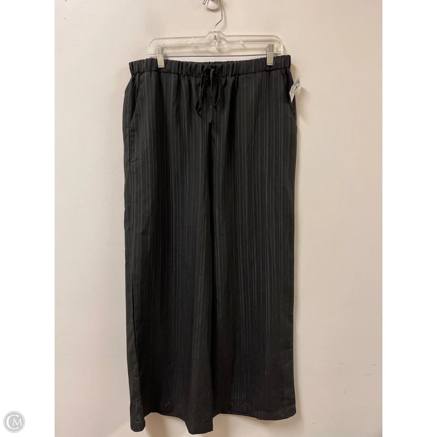 Pants Wide Leg By Clothes Mentor In Black, Size: 16