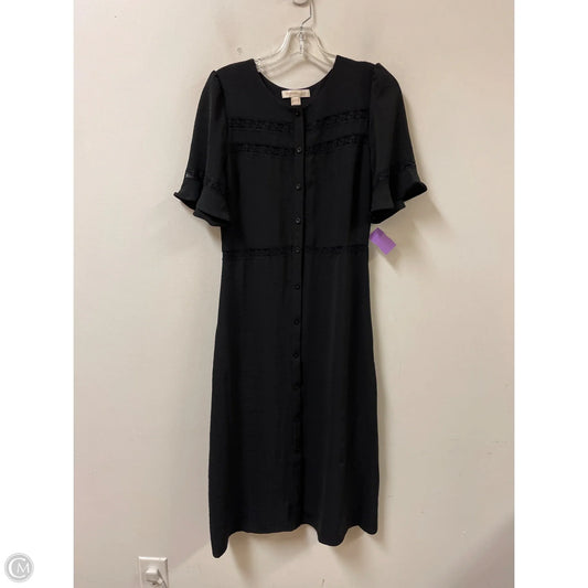 Dress Casual Midi By Monteau In Black, Size: L
