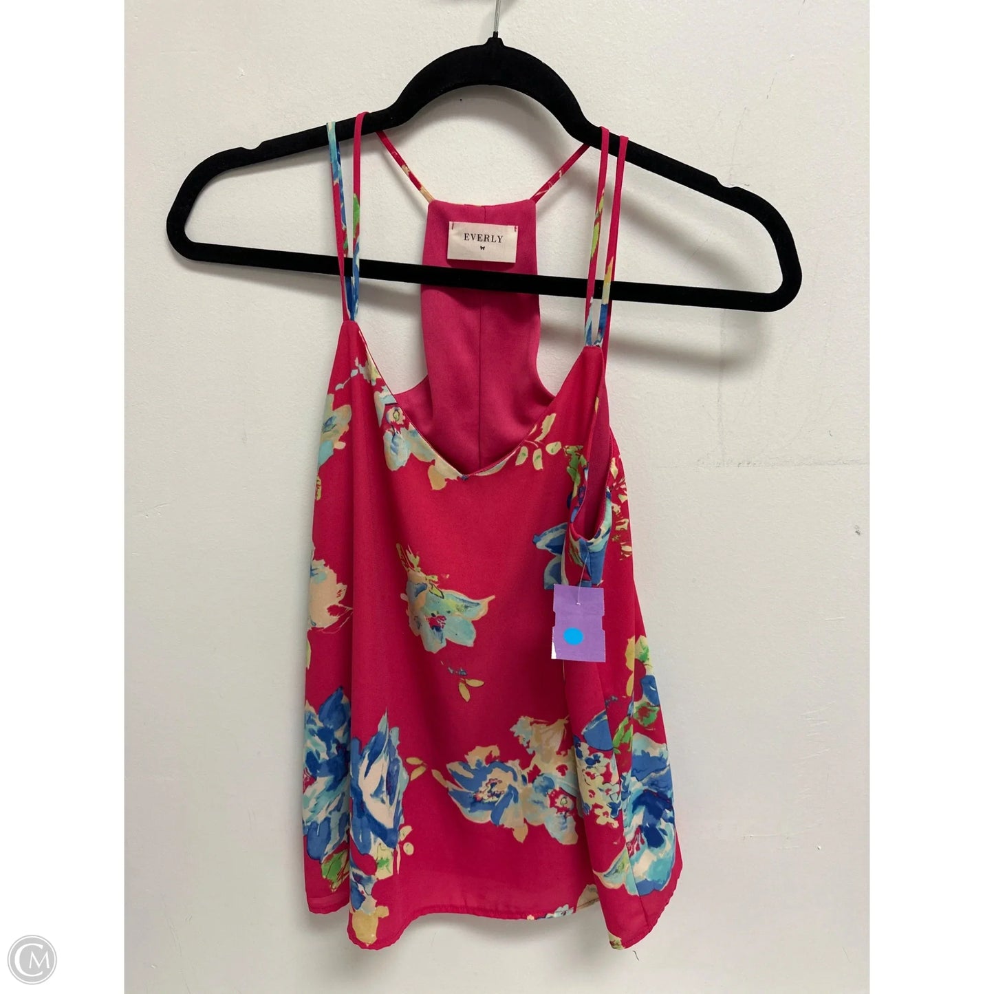 Top Sleeveless By Everly In Pink, Size: M