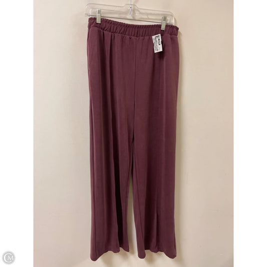 Pants Lounge By Clothes Mentor In Red, Size: 16