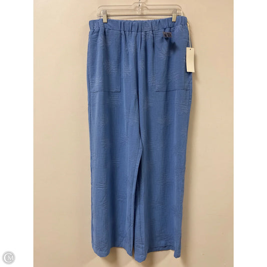 Pants Wide Leg By Clothes Mentor In Blue, Size: 12