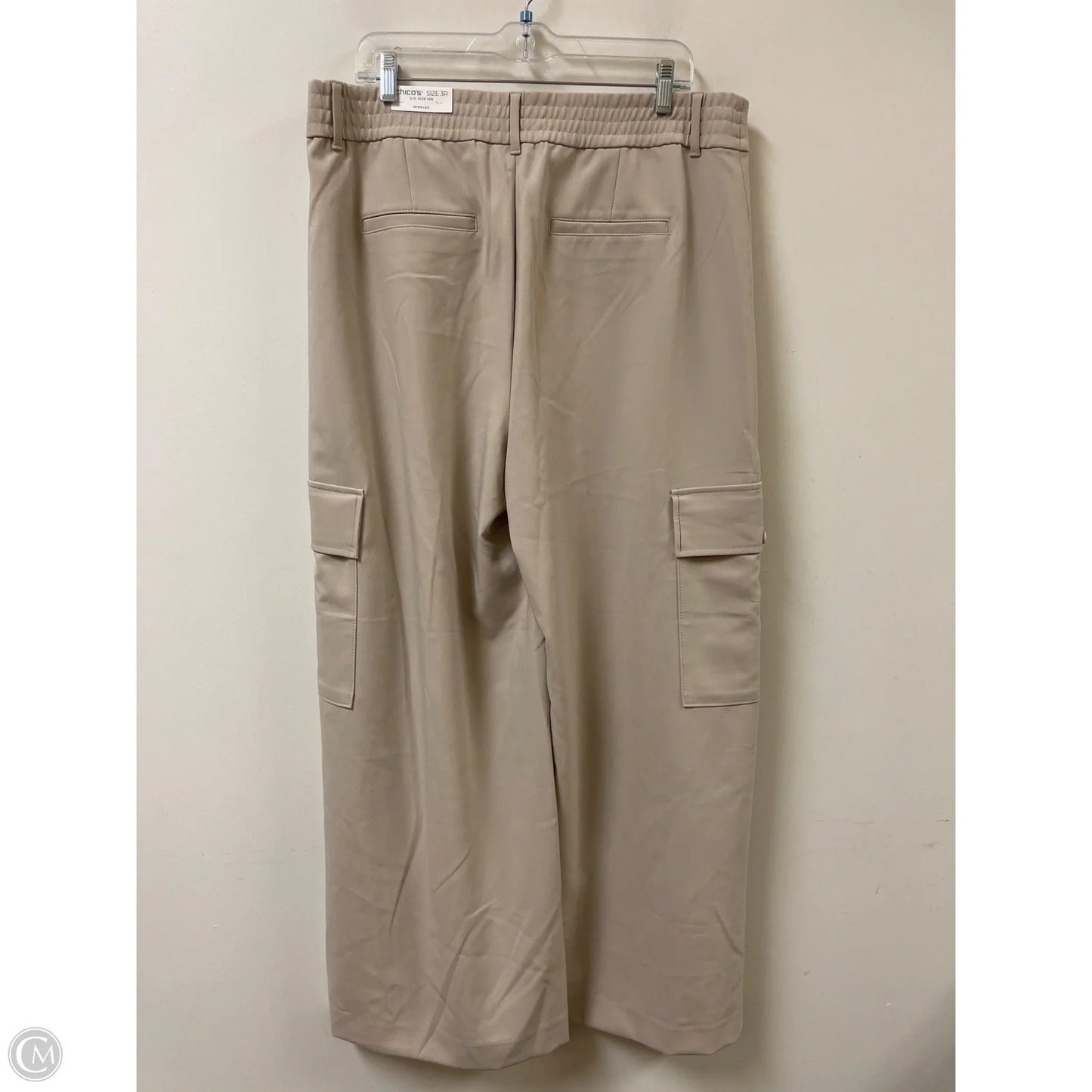 Pants Wide Leg By Chicos In Cream, Size: 16